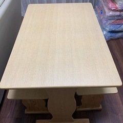 激安　食卓テーブルセットの画像