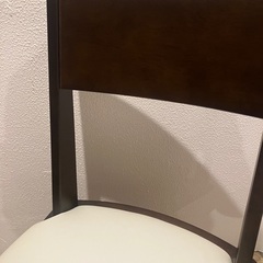 ニトリ　ダイニングチェア　チェア　椅子　イス　回転式ダイニングチェア　回転式チェア　回転式椅子　回転式イス　回転　1脚　茶の画像