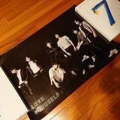 BTS LAVEYOURSELF ポスター黒の画像
