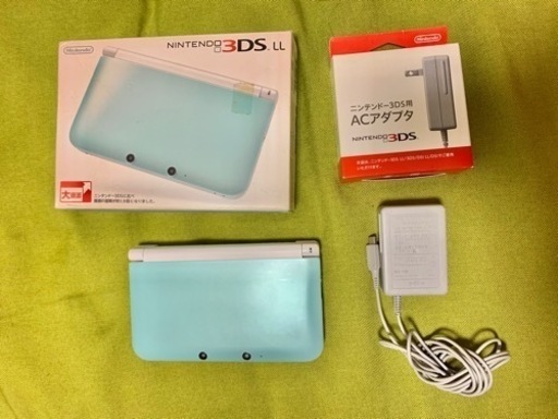 ※決まりました　3DS LL、ACアダプター、ソフト9本