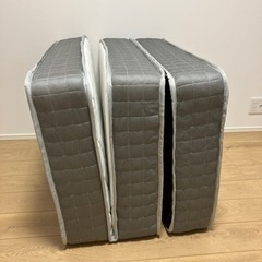 三つ折りマットレス　シングルの画像