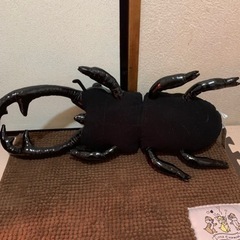 クワガタ♡リアル特大ぬいぐるみ♪の画像