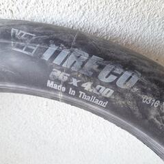 ファットバイクBRONX用タイヤ（チューブ付）２本セットの画像