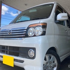 月々9千円〜分割可‼️大人気の軽ハコバン入りました！車検2年付き‼️【名義変更代込み】人気のダイハツ アトレーワゴンカスタムターボ RS リミテッド！☆車中泊☆ソロキャン☆HDDナビ付き☆TV・DVD視聴可☆快適なターボ☆ETC付き☆電動スライドドア付き☆ドラレコ付き！☆ 事故修復歴無し☆そのまま乗って帰れます‼️の画像