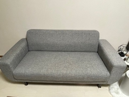 【決まりました】【楽天人気商品】2.5人掛けソファ　グレー　5/19まで