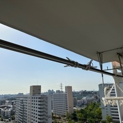 ステンレス伸縮物干竿の画像