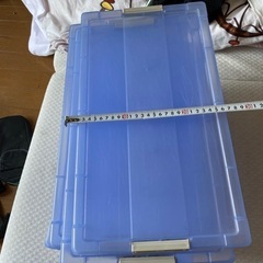 収納4セット　ブルー　の画像