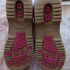 長靴　レインブーツ　ピンク　20cmの画像