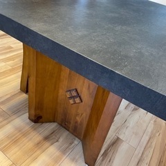 ダイニングテーブル　椅子2脚セット　定価8万