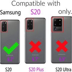 【新品未使用】Galaxy S20 ケース ブラック 手帳型 カード収納 スタンド機能 全面保護 耐衝撃 TPU 手帳型 ギャラクシー レザー サイドマグネット式 合皮 シンプル カバー スマホ 革 ハードケース 薄型 軽量 ワイヤレス充電  ポリカーボネート  携帯保護カバー 薄型 ソフト 軽量 卓上 落下防止 すり傷防止 指紋防止 耐衝撃 の画像