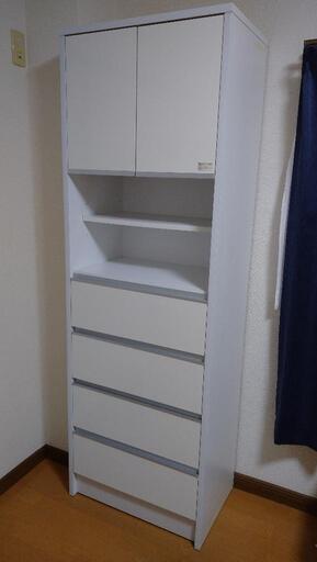 木製ラック(白 高さ180センチ)