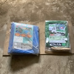 ブルーシートなど