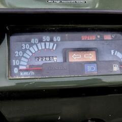 ミニカー登録　ジャイロX　オリーブ　HONDAの画像