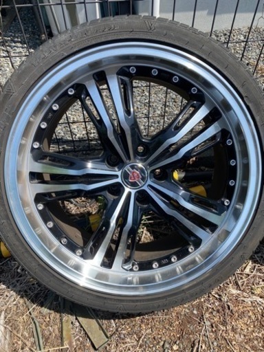 PCD120 20インチ 245/35/R20 8.5J +20アルミホイール