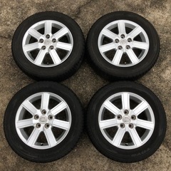 美品 トヨタ純正 ボクシー ノア等 16インチ バリ山タイヤ付ア...