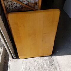 リサイクルショップどりーむ天保山店 No7851 折り畳みテーブ...