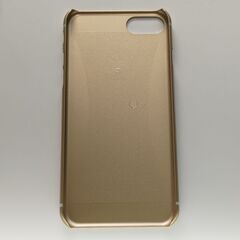 【新品未使用】iPhone SE3 第3世代/8/7 ゴールド　アイフォン ハードケース薄型 軽量 ワイヤレス充電 カバー ケース スマホ ポリカーボネート appleロゴ アップルロゴ logoの画像
