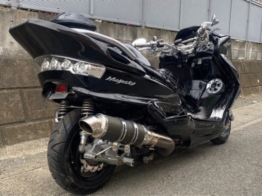 激安‼︎ スピーカー４発‼︎ 【YAMAHA マジェスティ】オールブラックカラー‼︎