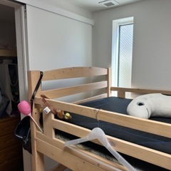2段ベットの画像