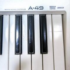激安☆DTM始めたい方へ！Roland☆MIDIキーボードA49の画像
