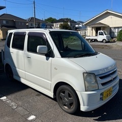 某取引サイトNO様。車検ありで安い！ワゴンR MH21S 白　軽自動車の画像
