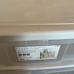 引き出しタイプの衣類収納の画像