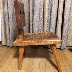 木工イスの画像