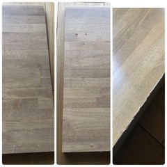 交渉中☆ワークトップ　天板　無垢　3枚セットの画像