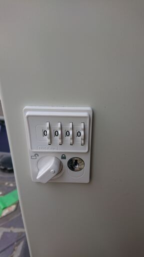 C2490D　2人用　ロッカー　ダイヤル式　鏡付き　送料B　札幌　プラクラ南9条店　カード決済可能