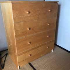 IKEA 引き出しチェスト　(解体済み)