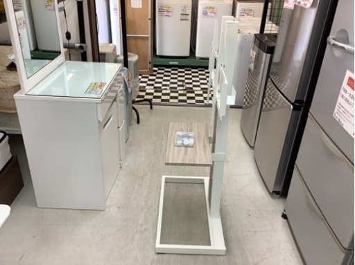 【リサイクルサービス八光】65型対応　ハヤミ工産　TVスタンド　壁寄せスタンド　65型まで対応　KF-260W