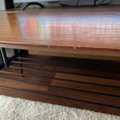 ニコアンド　ローテーブル　高さ調整可能の画像