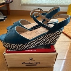 厚底サンダル　Lサイズの画像