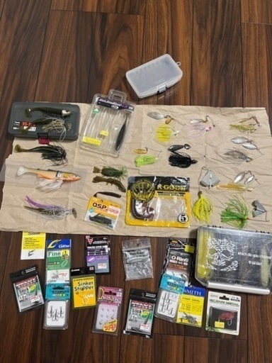 バス釣り引退セット　ハードルアー　ワーム