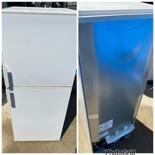 お薦め品‼️洗浄クリーニング済み‼️無印良品 2ドア冷蔵庫 140L 2019年