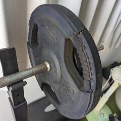 ホームジム&バーベル&バーベルスタンドの画像