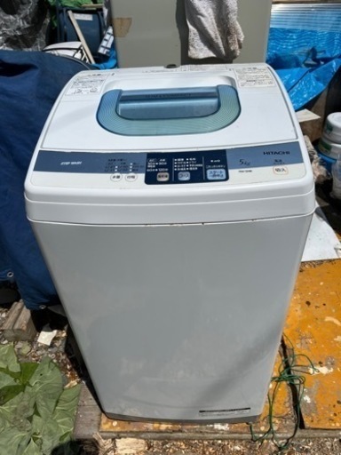 洗濯機　HITACHI 5kg