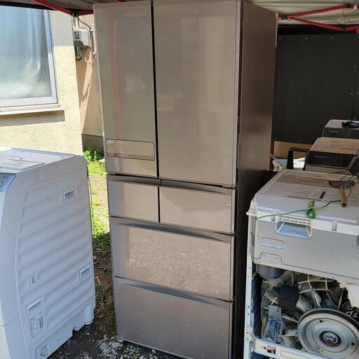三菱 2015年式 6ドア 冷凍冷蔵庫 475L 動作確認済(κ)