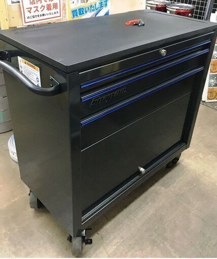 スナップオン ロールカート KRSC4130ZGA 中古品 幅1016/高さ991/奥行508 Snap-on