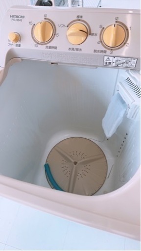 日立の二層式洗濯機　清掃済み　美品　熊本リサイクルショップen