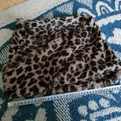 #ヒョウ柄 #フェイクファー #スヌード #ネックウォーマー
