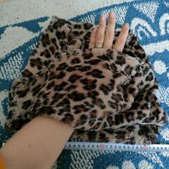 #ヒョウ柄 #フェイクファー #スヌード #ネックウォーマーの画像
