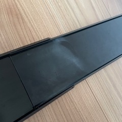 tower 排気口カバー　伸縮　ブラック　山崎実業　取りに来てくださる方限定の画像