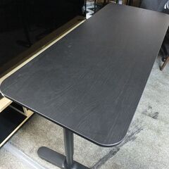 【値下げ】IKEA イケア スタンディングデスク BEKANT ベカント 昇降 ブラック 10255326 オフィス 在宅ワーク【直接引取限定】の画像