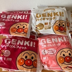 アンパンマン　24枚ネピアおむつ、フィットパンツM