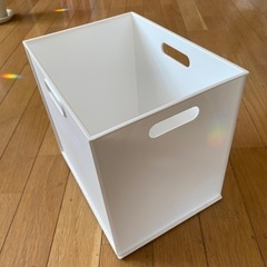 ニトリ収納ボックス　ホワイト　２個セットの画像