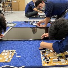 家電製品の修理の画像