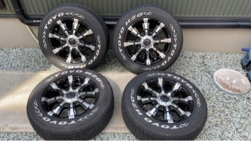 値下げします！　ハイエース200系用　16インチ夏タイヤ・ホイールセット