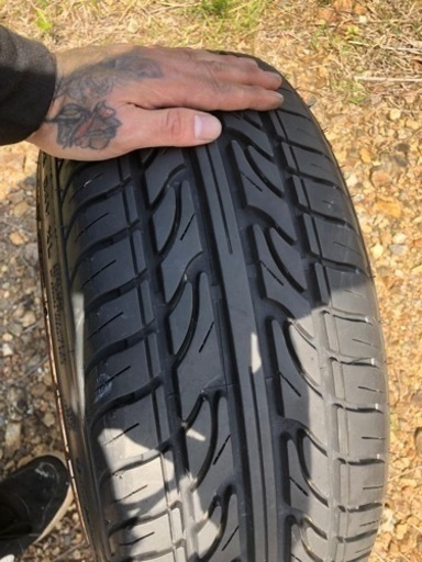 16インチ　114.3 5穴　深リムてっちん