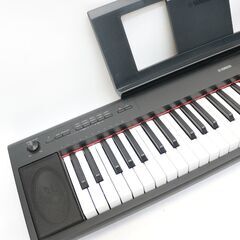 010)ヤマハ YAMAHA piaggero 電子キーボード NP-12B 2019年製 ブラック ピアジェーロの画像